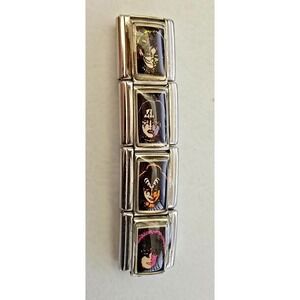 KISS D'linQ Italy Charm Links - 4 Links Rare